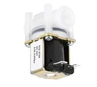 Fdit Valvola di Solenoide in Plastica Compact 24V CC per Macchina per Acqua Pura, Valvola di Tipo N/C Affidabile per Controllo Dell'ingresso dell'Acqua, Adatto per Depuratori e Distributori d'Acqua