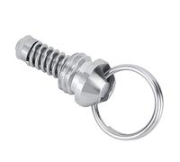 Fdit Valvola Limitatrice di Pressione per Fusti di Birra in Acciaio Inossidabile, Parti di Riparazione con Blocco a Sfera da 2 Pezzi per la Produzione di Birra Fatta in Casa, con