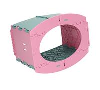 Fdit Vasino Portatile per Bambini, WC da Viaggio Pieghevole per Neonati con Borsa Portaoggetti per Auto, Campeggio e Uso All'aperto (Verde Rosa)