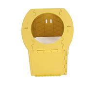 Fdit Vasino Portatile per Bambini, WC da Viaggio Pieghevole per Neonati con Borsa Portaoggetti per Auto, Campeggio e Uso All'aperto (YELLOW)