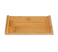 Fdit Vassoio da tè in bambù Vassoio da tè Cinese Classico Gongfu Kungfu Set da Viaggio Portatile tè Verde tè Oolong Vassoio Teiera Sottopentola Coppa Piatto da Dessert Dessert Vassoio da Portata