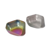 Fdit Vassoio per Pesare la Polvere di caffè, Materiali di Prima qualità, Tazza per L'erogazione Precisa dei Chicchi per Baristi e Amanti del caffè, 2 Pezzi