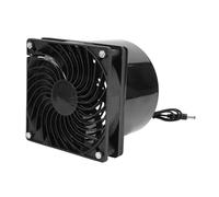 Fdit Ventilatore a Flangia Silenziosa con Ventola di Scarico Solare da 2600 Giri/min per Griglia di Sicurezza per Ripostiglio