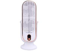 Fdit Ventilatore a Torre da Scrivania Ricaricabile Tramite USB, 5 velocità, Design Silenzioso e Confortevole, Esperienza di Raffreddamento Personalizzabile, Ventilatore da Scrivania, Ventola di