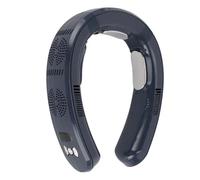 Fdit Ventilatore da Collo per Condizionatore Portatile con Raffreddamento e Riscaldamento a Semiconduttore, Ventilatore Personale Senza Lama Ricaricabile da 6000 MAh, Dispositivo di (blu navy)