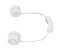 Fdit Ventilatore da Collo Portatile, Ventola da Collo di Raffreddamento a Semiconduttore con 3 Impostazioni di velocità Batteria da 2x1200 MAh Ventola Personale Indossabile per Viaggi (WHITE)