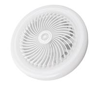 Fdit Ventilatore da Soffitto a LED, Ventilatore con Telecomando da 30 W con Luce per Piccoli Spazi della Camera da Letto e Miglioramento della Circolazione Dell'aria
