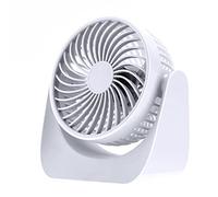Fdit Ventilatore Portatile, Ventilatore Portatile Portatile Ventilatore Tascabile Personale Mini Ventilatore Portatile Ricaricabile USB per Ufficio Domestico (WHITE)