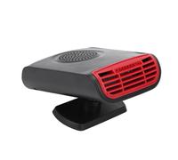 Fdit Ventola Riscaldatore per Auto 150W 12V Sbrinatore Compatto per Parabrezza per Tutti i Veicoli, Manuale Inglese Incluso