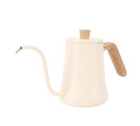 Fdit Versare Sopra il Bollitore per il caffè Elegante Tazza Antigoccia per la Casa 600ml Acciaio Inossidabile 304 Beccuccio a Collo di Cigno Teiera per gli Appassionati di caffè Americano