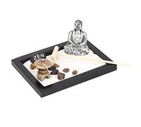 Fdit Vesto da Giardino Zen Artistico, Mestiere in Legno per Decorazione per Uffici di Meditazione, Abbina Stile Unico per gli Amanti Dell'arte