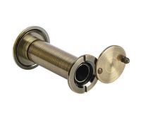 Fdit Viewer antifurto per Porte di Sicurezza con Angolo di Visione di 220 Gradi con Coperchio Posteriore per Porte con Diametro del Foro di 0,6-0,9 Pollici per l'hotel Domestico(Bronze)