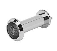 Fdit Viewer antifurto per Porte di Sicurezza con Angolo di Visione di 220 Gradi con Coperchio Posteriore per Porte con Diametro del Foro di 0,6-0,9 Pollici per l'hotel Domestico(Luminoso)