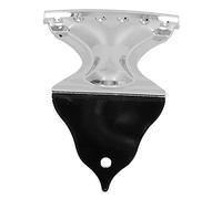 Fdit Volume di Colpi di Chitarra Volume Sustain Pitch Resonator 6 String Bridge per Accessori per Chitarra Colore Argento in Metallo di Alta qualità