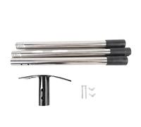 Fdit Weed Puller Tool Stand Up Weeder, Hoe Garden Hoe in Lega di Alluminio Regolabile da 45 "per Non Piegare Il Giardinaggio Diserbo