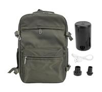 Fdit Zaino 27L a Compressione Sotto Vuoto con Pompa - Zaino da Viaggio con Cerniera a 180 ° Impermeabile, Zaino per Laptop Aziendale di Grande capacità (adatta a 15,6) e