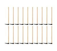 Fdit Zappa di Legno in Miniatura, Giocattolo Realistico per Casa delle Bambole con Attrezzo da Giardino, Decorazione Mini Zappa da 20 Pezzi per Fotografia di Action Figure, Gioco di Finzione e