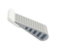 Fdit Zeppa per Fermaporta, 2 Pezzi con Impugnatura in Gomma e Clip di | 2 Cunei con Clip, Scanalature di Presa Inclinate, Corpo in Gomma Morbida, Tiene le Porte Aperte