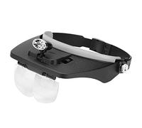 Fdit1 Lente d'Ingrandimento per la Testa con Luce a LED Honey Bee Lente d'Ingrandimento per Occhiali Lente d'Ingrandimento Lente per Specchio Ingrandimento dell'apicoltura