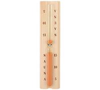Fdit1 Sauna Sabbia Timer Clessidra in Legno Sauna a Parete Clessidra Sauna Orologio per Sauna Bagno termale