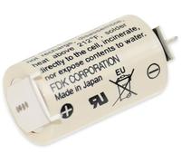 FDK CORPORATION FDK - Batteria al litio CR 14250SE-FT1, 1/2AA, 2/1 Print ++/-, 3 V, 850 mAh