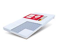 FDM BABY COMFORT Materasso Singolo 80x180 cm Schiuma di Memoria con Uno Strato di Grano Saraceno Naturale Cocò Alto 9 cm Grado di Rigidità H2 H3 Materasso a Due Lati Rivestimento Lavabile Anallergic