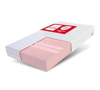 FDM COMFORT DUO MAX PLUS Materasso Singolo 90x200 cm Schiuma di Memoria Alto 24 cm Grado di Rigidità H3 e H4 Materasso a Due Lati 7 Zone di Comfort Rivestimento Lavabile OEKO-TEX Anallergic