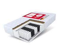 Materasso 140x200 a Molle Insacchettate H3 e H4 HOME MAX 7 Zone Cocco Letto