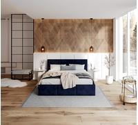 FDM Letto imbottito con cassapanca 90 x 200 cm, 120 x 200 cm, 140 x 200 cm, 160 x 200 cm, 180 x 200 cm, 180 x 200 cm, 120 x 200 cm, 140 x 200 cm