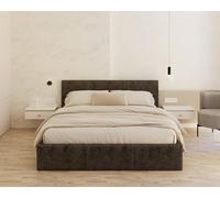 FDM Letto imbottito con cassapanca 90 x 200 cm, 120 x 200 cm, 140 x 200 cm, 160 x 200 cm, 180 x 200 cm, 180 x 200 cm, 120 x 200 cm, 140 x 200 cm