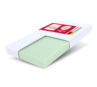 FDM PICCHI Materasso una Piazza e Mezza 120x200 cm Schiuma di Memoria Alto 12 cm Grado di Rigidità H3 Materasso a Due Lati 7 Zone di Comfort Rivestimento Lavabile OEKO-TEX Anallergic