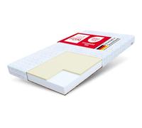 FDM PIKOLO Materasso Singolo 90x200 cm Schiuma di Memoria Lattice Cocò Alto 11 cm Grado di Rigidità H2 H4 Materasso a Due Lati 7 Zone di Comfort Rivestimento Lavabile OEKO-TEX Anallergic