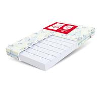 FDM Somnia Materasso per bambini, 90 x 200 cm, in schiuma fredda, altezza 10 cm, grado di durezza H3, adatto alle persone allergiche, rivestimento lavabile