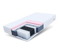 FDM Vero Max Materasso a Molle, Polyester, Bianco, 120 x 200 cm