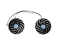 FDMOZRE 2 Pezzi FD9015U12S, Ventola per schede grafiche, per Sapphire RX 6700 6700XT XT Pulse, Raffreddamento Scheda Video FDC10H12D9-C