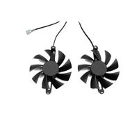 FDMOZRE 2 Pezzi/Set 85 mm 6600M GPU Cooler Ventola per Scheda Grafica per AMD AFOX Radeon RX 580 2048SP per Colorful GTX1070ti Gaming VGA Sostituisci