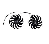 FDMOZRE 2 Pezzi/Set T129215SU, Ventola di Raffreddamento VGA a 4 Pin per Scheda Video ASUS RX 5600XT 5700 XT Dual Evo OC FDC10U12S9-C PLD10010S12HH