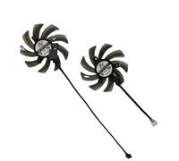 FDMOZRE 2 Pezzi/Set TH9210S2H-PAA01 GA91S2U FDC10H12S9-C Ventola per Scheda Grafica GPU Cooler per Palit RTX 2080 2070 2060 Dual GamingPro(9mm Plug TH9210S2H)