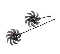 FDMOZRE 2 Pezzi/Set TH9210S2H-PAA01 GA91S2U FDC10H12S9-C Ventola per Scheda Grafica GPU Cooler per Palit RTX 2080 2070 2060 Dual GamingPro(5.5mm Plug TH9210S)