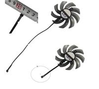 FDMOZRE 2 Pezzi/Set TH9210S2H-PAA01 GA91S2U FDC10H12S9-C Ventola per Scheda Grafica GPU Cooler per Palit RTX 2080 2070 2060 Dual GamingPro(5.5mm Plug FDC10H12)