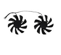 FDMOZRE 2 Pezzi/Set, Ventola per Scheda Video GPU T129215SU per PowerColor Red per Dragon per schede grafiche Radeon RX570 RX 570 8 GB/4 GB GDDR5 Raffreddamento