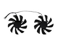 FDMOZRE 2 Pezzi, T129215SU, Ventola per Scheda Video GPU, per PowerColor per Red per Dragon per Radeon RX570 RX 570 8 GB/4 GB GDDR5, Raffreddamento per schede grafiche