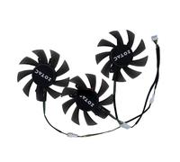 FDMOZRE 3 Pezzi/Set GA82S2H Fai da Te Ventola GPU Raffreddamento Scheda Grafica per ZOTAC RTX 3060 12GD per GE PRO 2060 6G 3060Ti 8G GTX 1660 Super