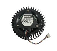 FDMOZRE BFB1012SHA01 BV5 DC12V 2.40A, Ventola per Scheda Grafica a 4 Pin per AMD XFX MSI RX per Vega 64 56 Versione pubblica Raffreddamento Video VGA GPU