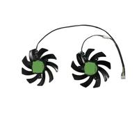 FDMOZRE Dissipatore di Calore per schede GPU, 2 Pezzi/Set T129215SH, T129215BU per PowerColor RX6700XT 12 GB RX5700 8 G R9 380X per Kuroutoshikou RD RX6600(T129215SH)