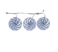 FDMOZRE Dissipatore GPU FD10015M12D, Ventola per Scheda Video per Sapphire Pure RX 7700 XT 12G per 7800 16gb Pulse 7900 20G(Tiple Fan)