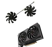 FDMOZRE FD9015U12S, Ventola Grafica GPU per Sapphire RX 6700XT 6600 6600XT Pulse Raffreddamento Scheda Video 2 Pezzi/Set FDC10H12D9-C