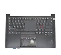 FDMOZRE Tastiera LA Latina per Lenovo Thinkpad E14 GEN2 Gen 2 con Custodia Superiore per poggiapolsi C Cover PK131HJ3A28 5M10Z27261 5M10Z27329