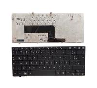 FDMOZRE Tastiera per Laptop US UI Spagnolo Latino Arabo Brasile per HP per Compaq per Mini110 per Mini 110 110-1000 102 per Presario CQ10-100(BR Black)
