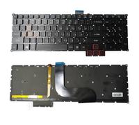 FDMOZRE Tastiera retroilluminata AR araba per Acer per Predator 15 G9-591 G9-593 17 G9-791 G9-792 G5-793 Tastiere Tasti Rossi 102 015C8LHA02